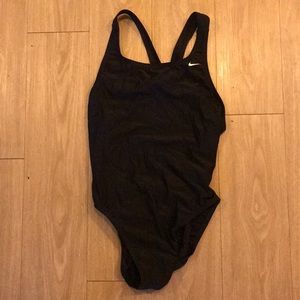 Nike one piece swim suit
